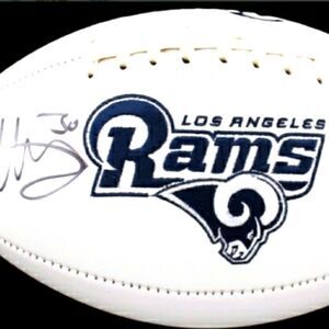 Todd Gurley Autographed LA Rams Football